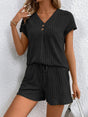 Ensemble débardeur côtelé et short