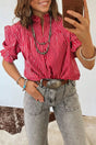 Chemise rayée manches courtes