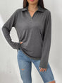 Polo manches longues