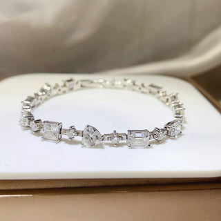 Bracelet moissanite argent 925