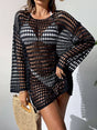 Cache-maillot en crochet manches longues
